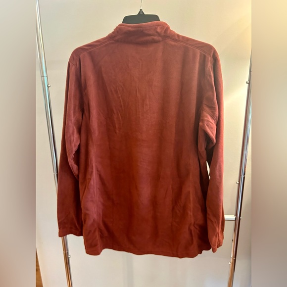 Columbia NEW fleece half zip pullover spice Large L - Picture 5 of 5
